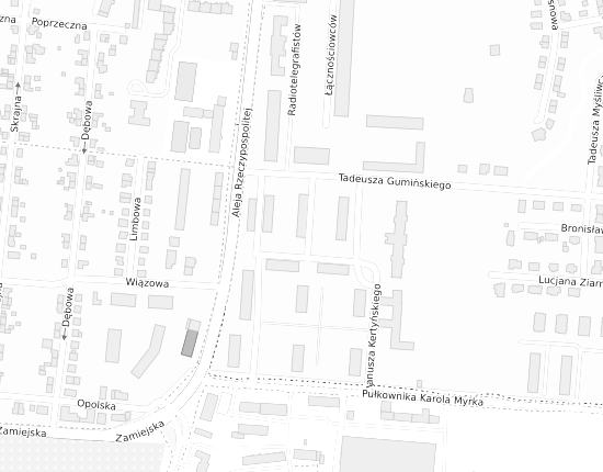 Mapa z adresem organizacji