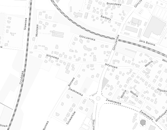 Mapa z adresem organizacji
