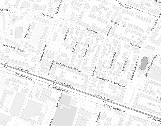 Mapa z adresem organizacji