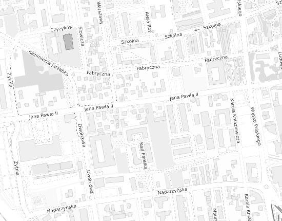 Mapa z adresem organizacji