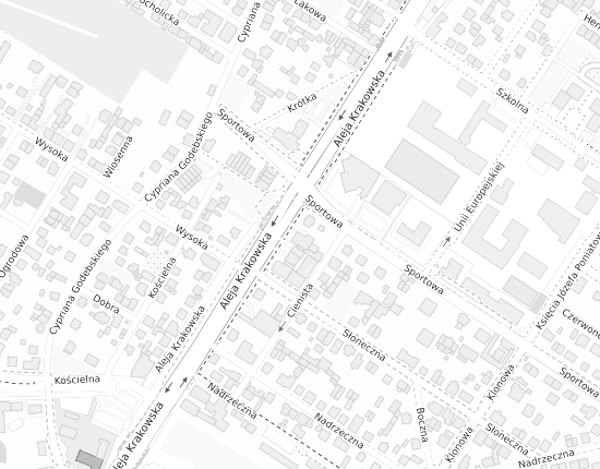 Mapa z adresem organizacji
