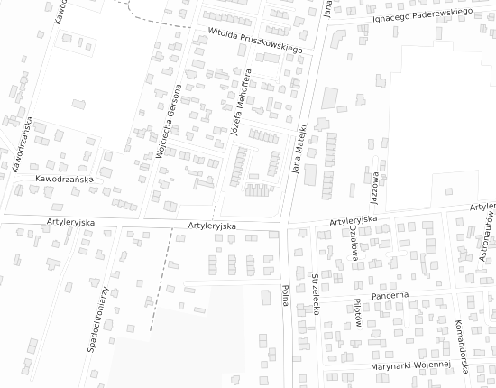 Mapa z adresem organizacji