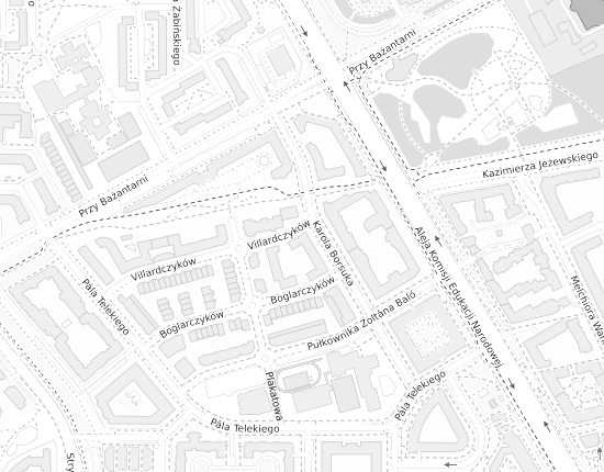 Mapa z adresem organizacji
