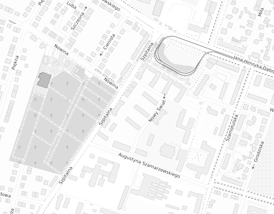 Mapa z adresem organizacji