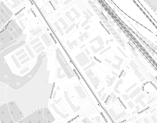 Mapa z adresem organizacji