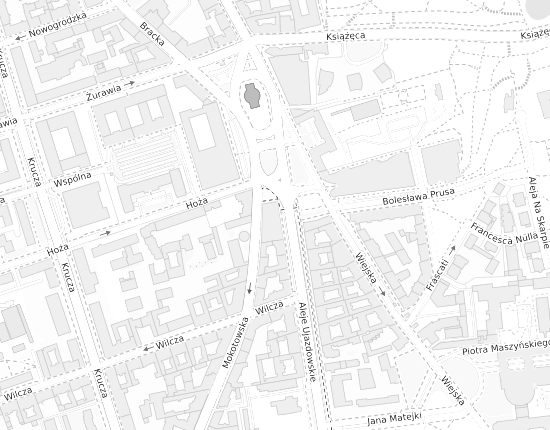 Mapa z adresem organizacji