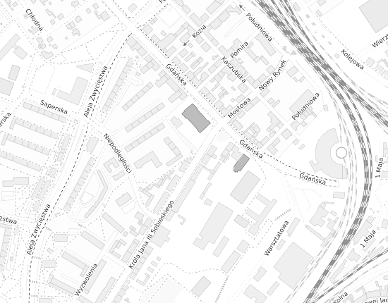 Mapa z adresem organizacji
