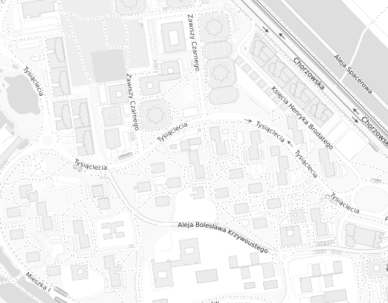 Mapa z adresem organizacji