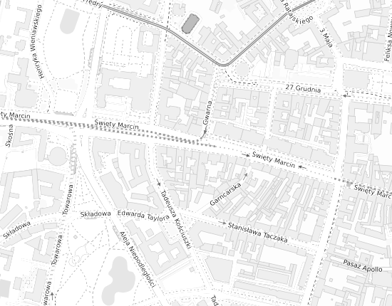 Mapa z adresem organizacji