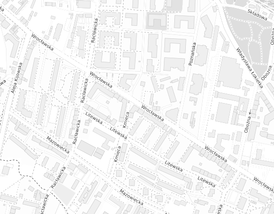 Mapa z adresem organizacji