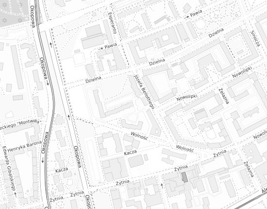 Mapa z adresem organizacji