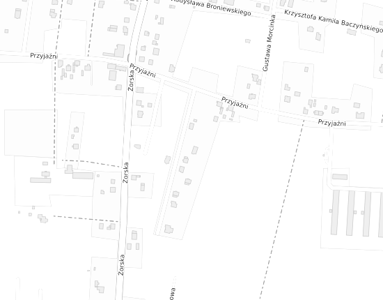 Mapa z adresem organizacji