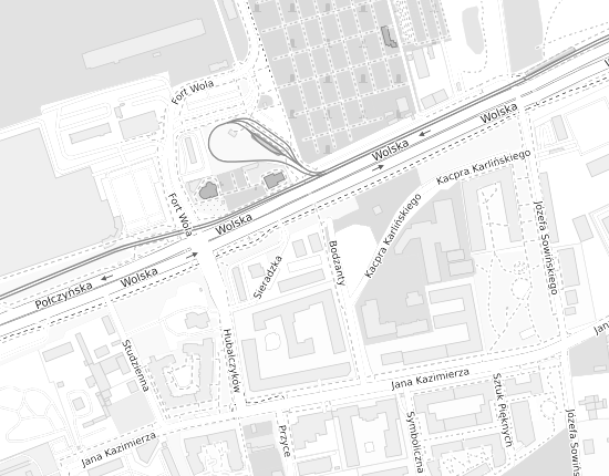 Mapa z adresem organizacji