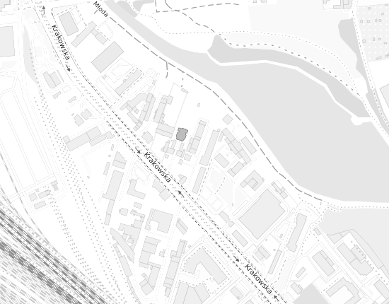 Mapa z adresem organizacji