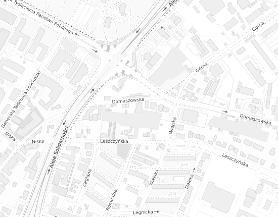 Mapa z adresem organizacji