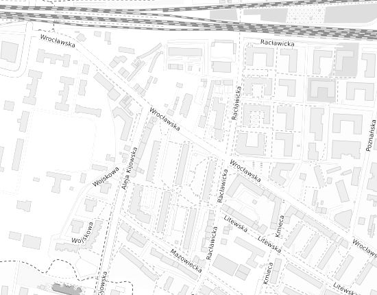 Mapa z adresem organizacji