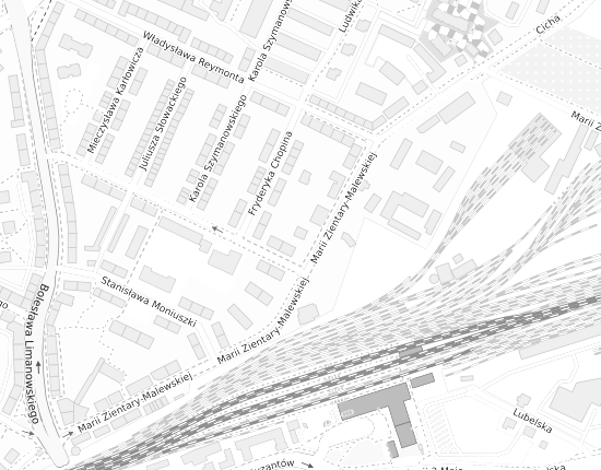 Mapa z adresem organizacji