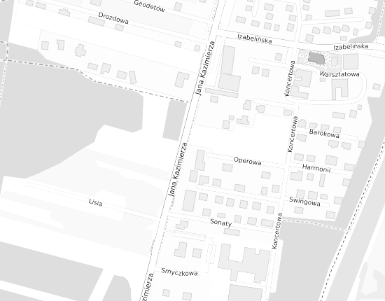 Mapa z adresem organizacji