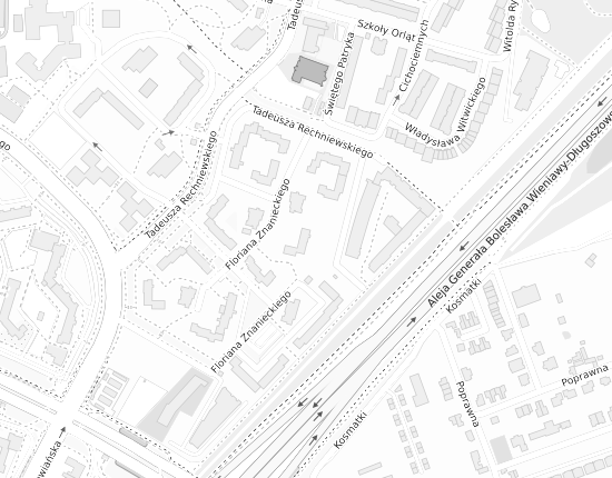 Mapa z adresem organizacji