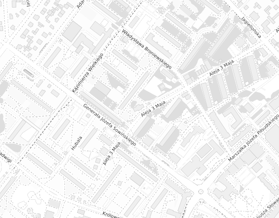 Mapa z adresem organizacji