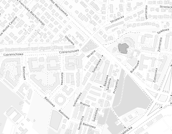 Mapa z adresem organizacji