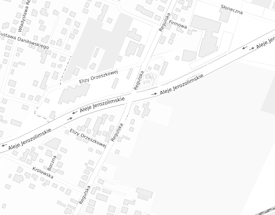 Mapa z adresem organizacji