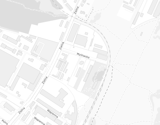 Mapa z adresem organizacji