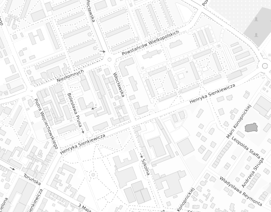Mapa z adresem organizacji