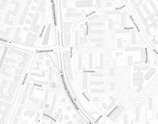 Mapa z adresem organizacji