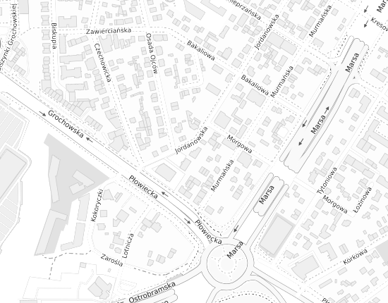 Mapa z adresem organizacji
