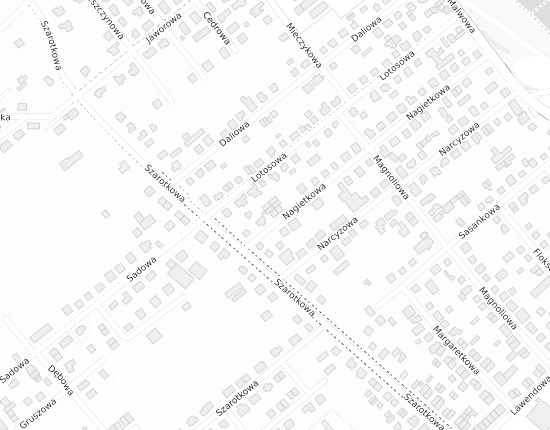 Mapa z adresem organizacji