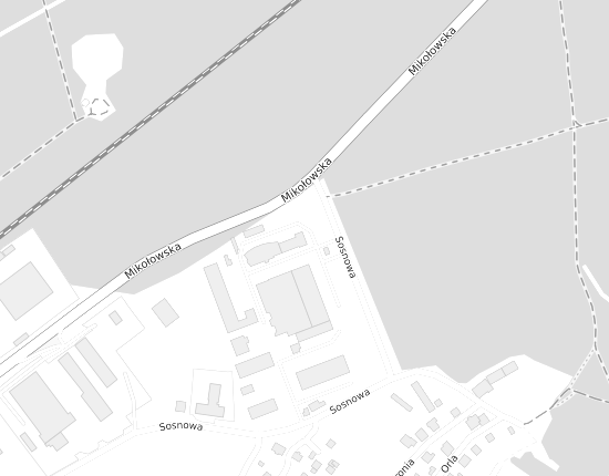 Mapa z adresem organizacji