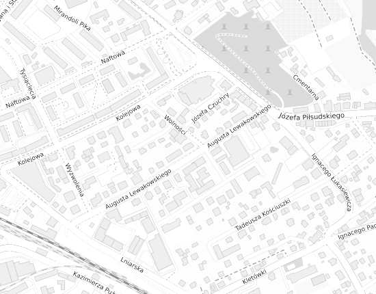 Mapa z adresem organizacji