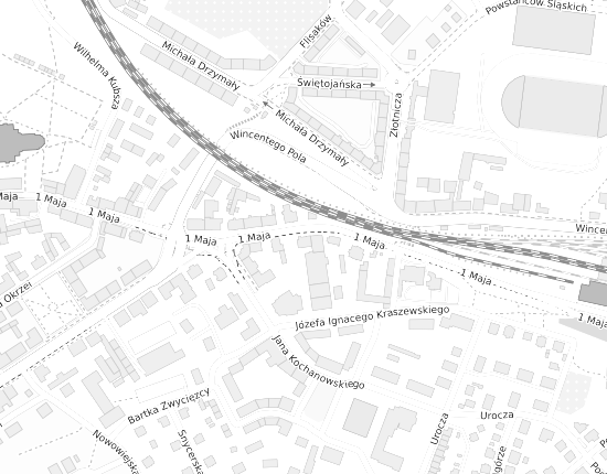 Mapa z adresem organizacji