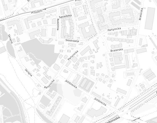 Mapa z adresem organizacji
