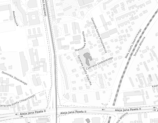 Mapa z adresem organizacji