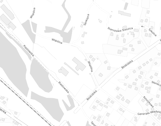 Mapa z adresem organizacji
