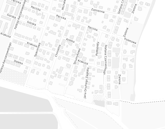 Mapa z adresem organizacji