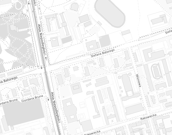 Mapa z adresem organizacji