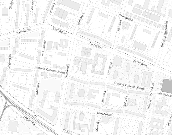 Mapa z adresem organizacji