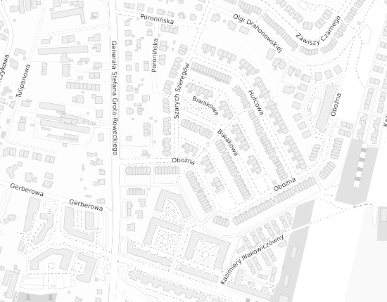 Mapa z adresem organizacji