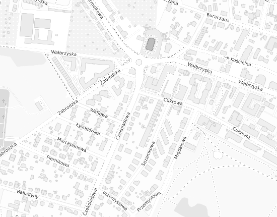 Mapa z adresem organizacji