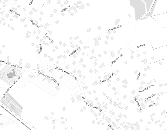 Mapa z adresem organizacji