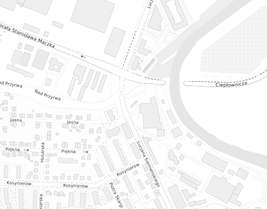 Mapa z adresem organizacji