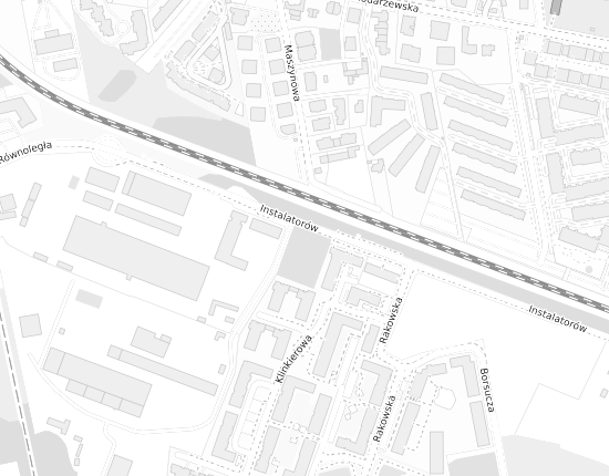 Mapa z adresem organizacji