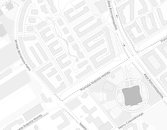 Mapa z adresem organizacji