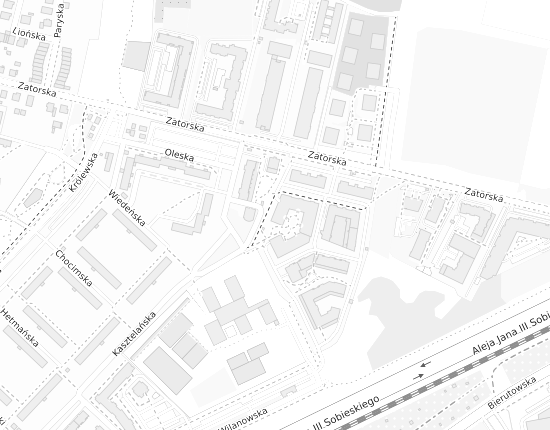 Mapa z adresem organizacji