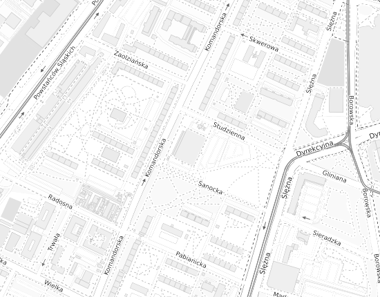Mapa z adresem organizacji