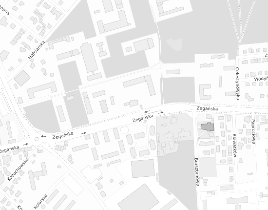 Mapa z adresem organizacji