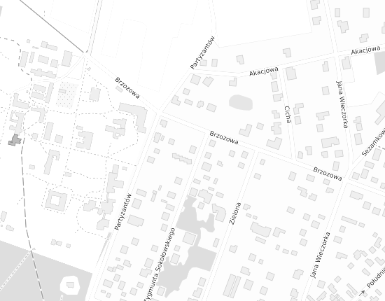 Mapa z adresem organizacji